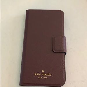Kate Spade iPhone 10XS model wallet phone case